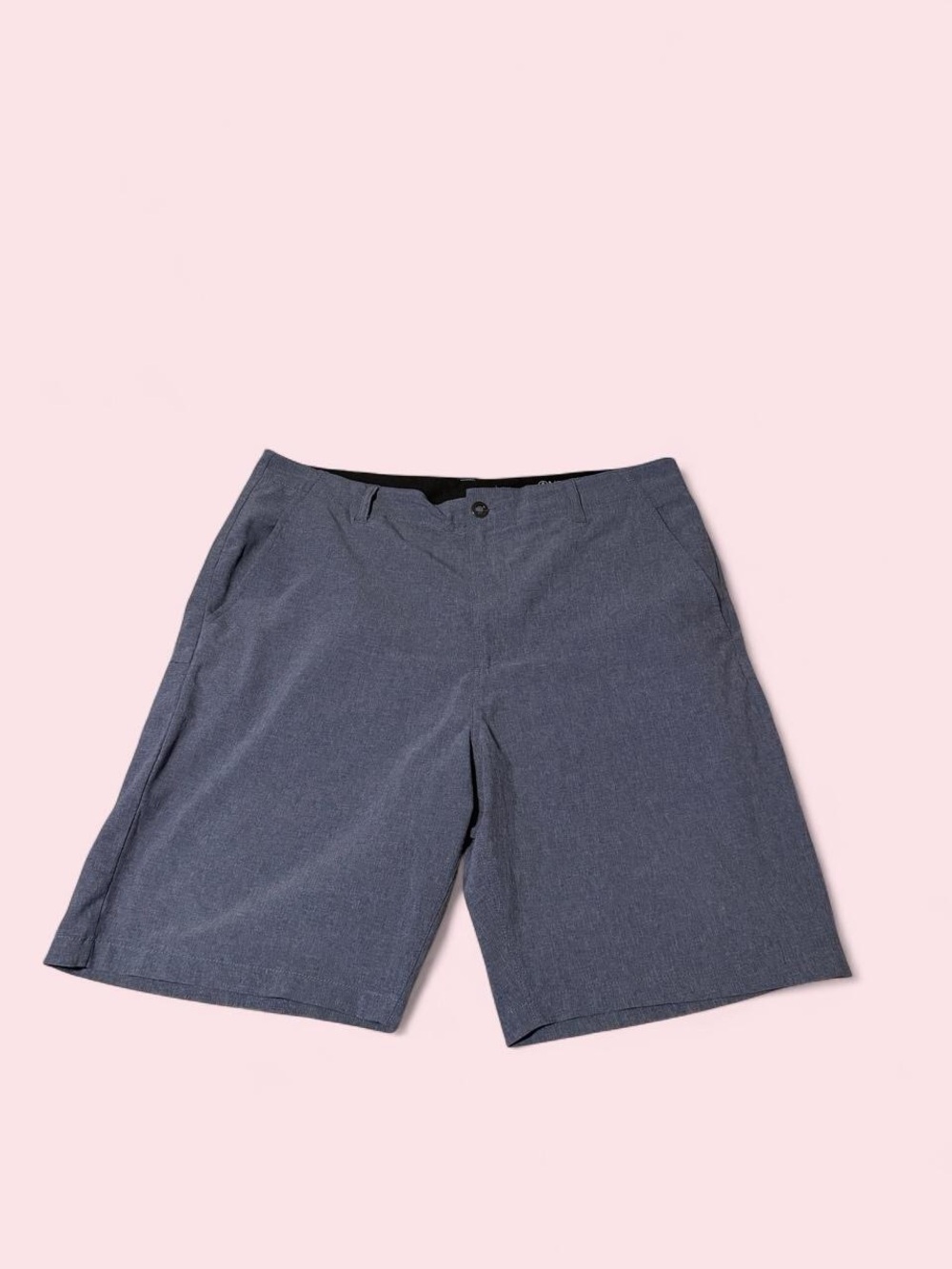 Volcom Men's Slate Blue Flat Front Shorts